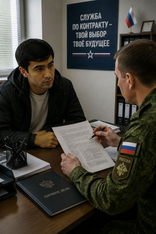 Документы для службы СВО