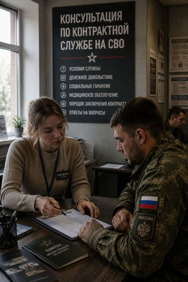 консультация по контракту на СВО