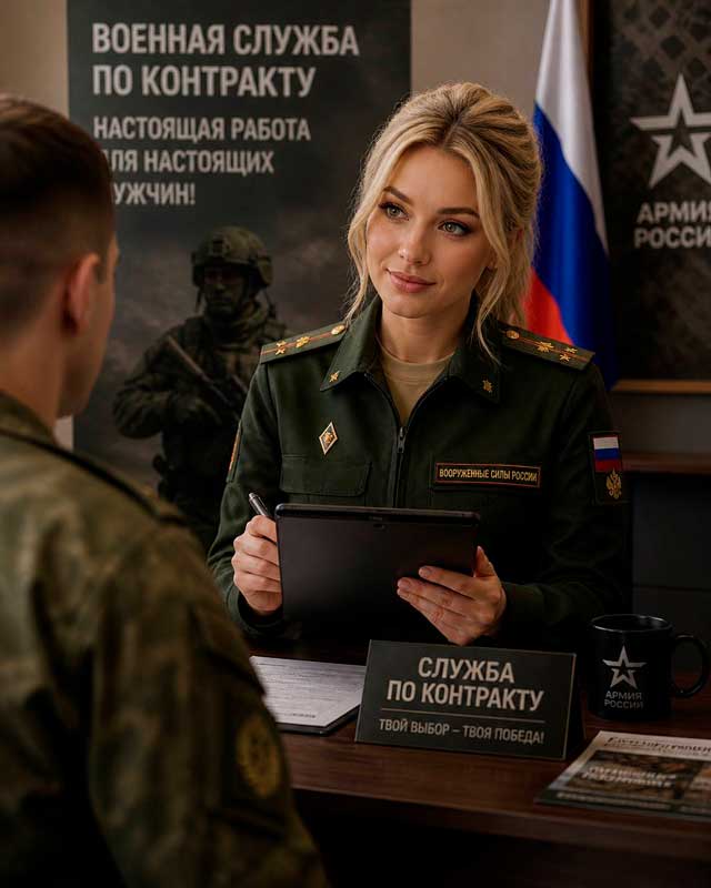 Служба по контракту СВО запись