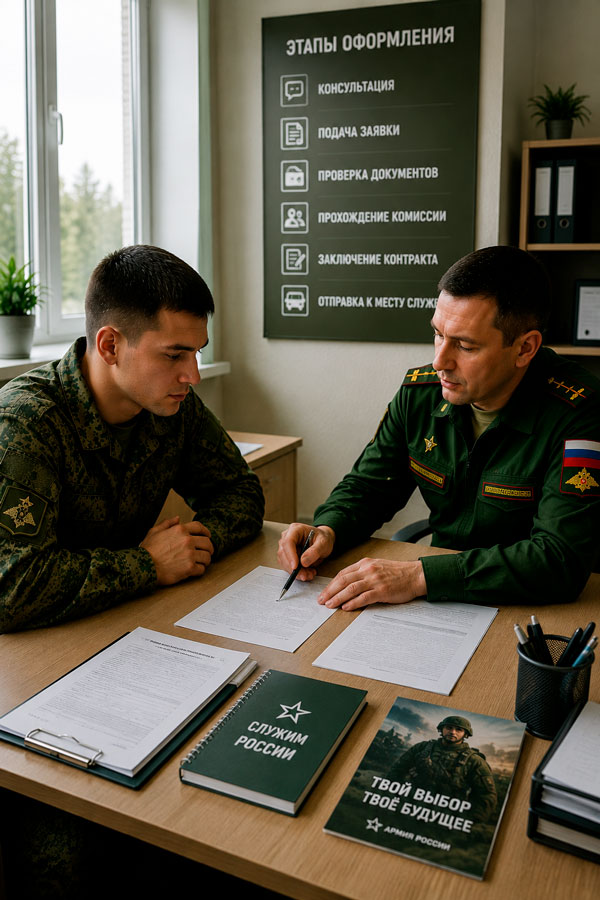 вопросы о контрактной службе