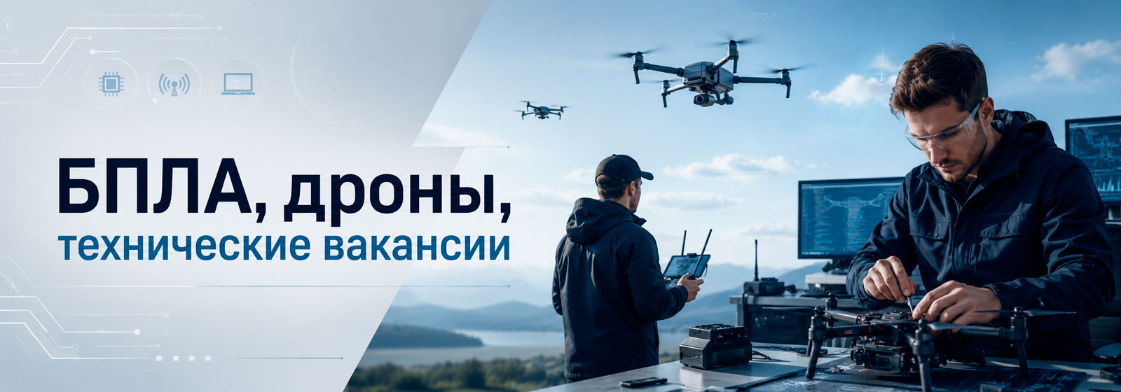 БПЛА, дроны и технические вакансии по контракту
