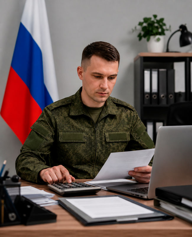 Бухгалтер на СВО
