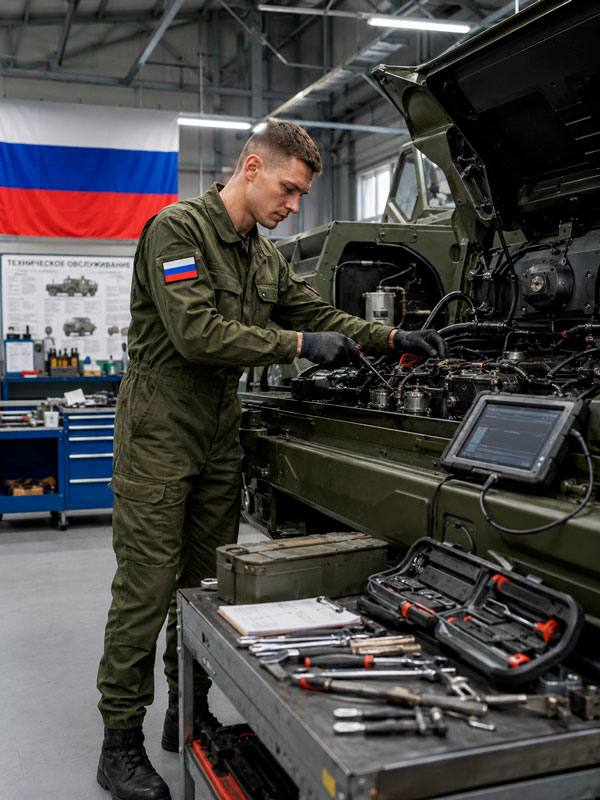 Механик по ремонту техники на сво