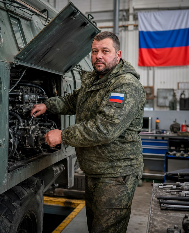 Механик водитель СВО