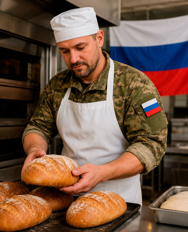 Пекарь на СВО по контракту