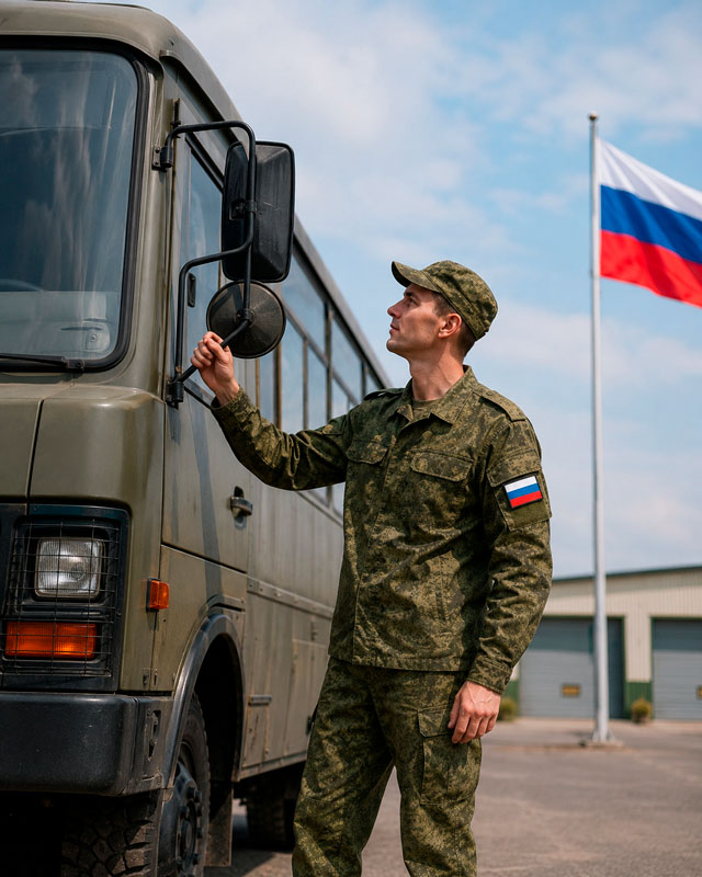 Водитель категории D на СВО