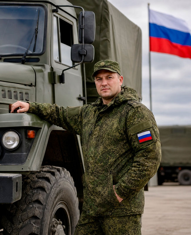 Водитель военной техники на СВО