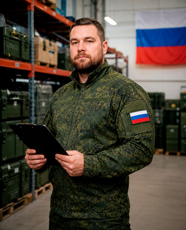 Заведующий складом на СВО